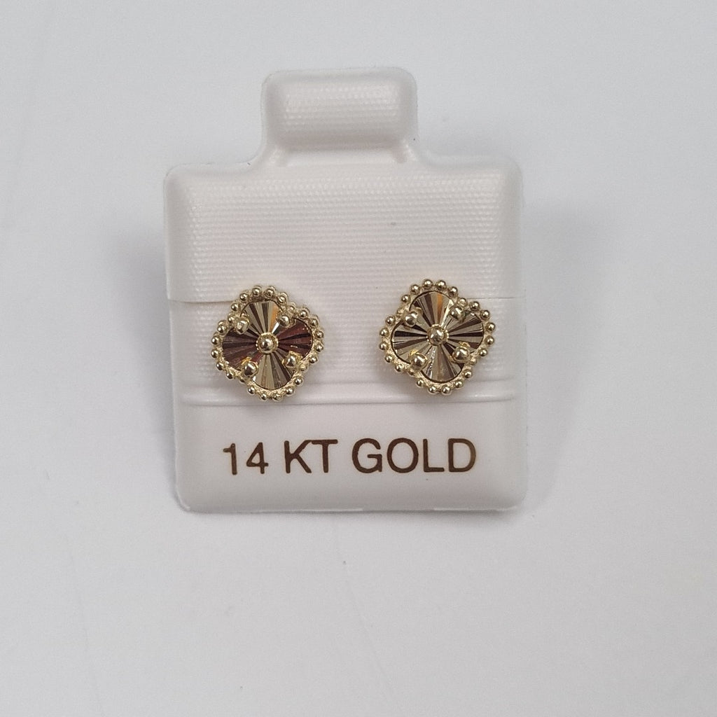 BROQUELES ORO 14K 1.5 (NUEVO)