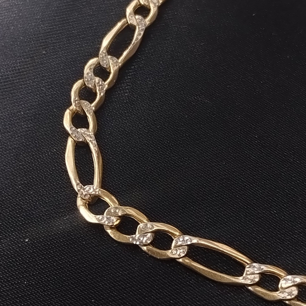 CADENA ORO, RODIADO 14 K 11.2 GRMS (SEMINUEVO)
