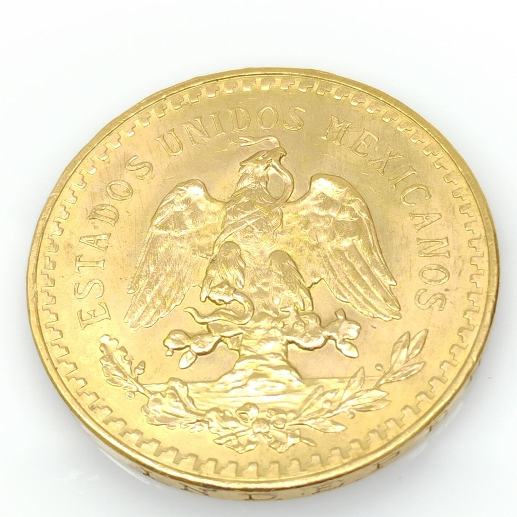 K1 41.6 GRMS 21 K IDENTIFICACIÓN MONEDA NOMINATIVA MONEDAS PESOS 50 PESOS (SEMINUEVO)
