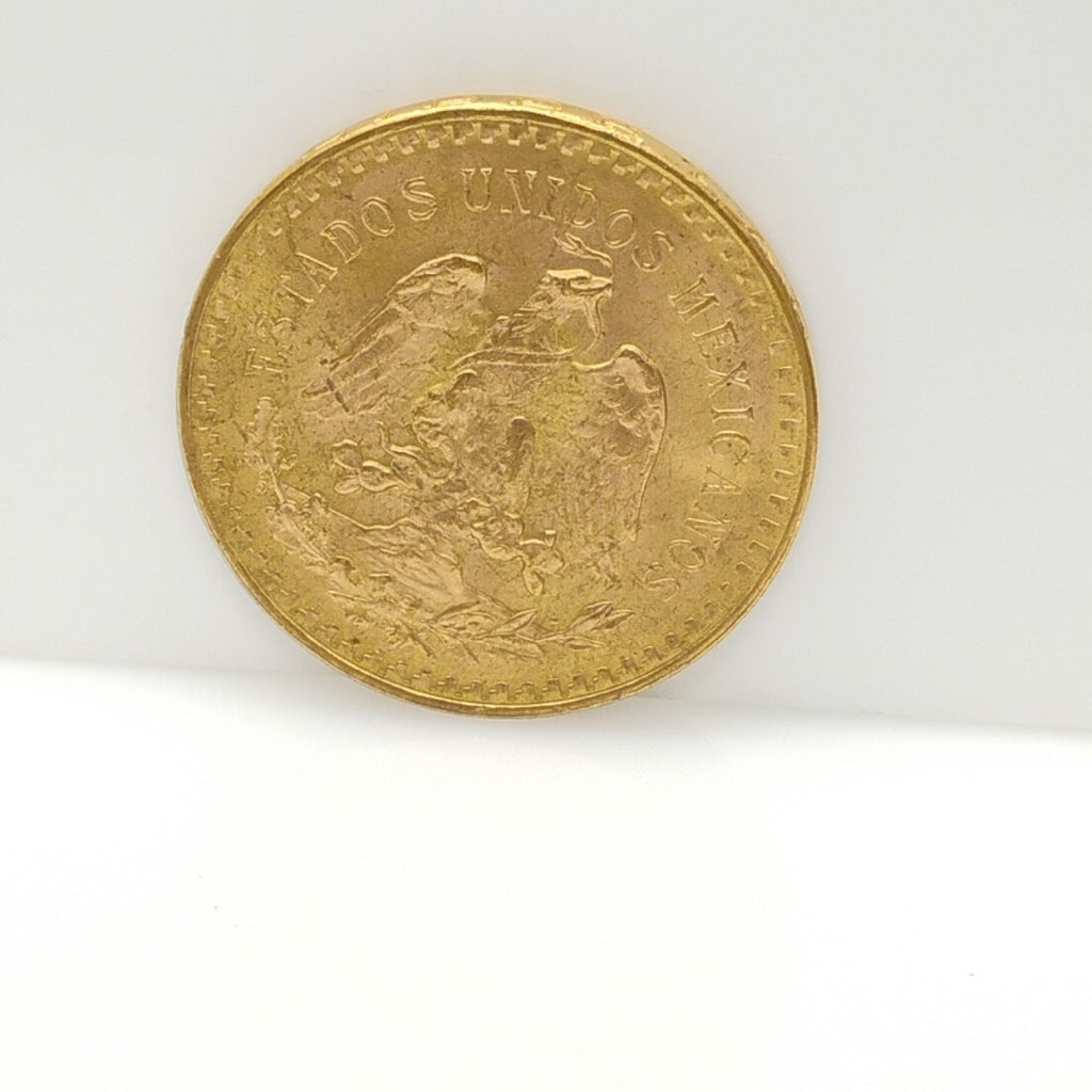 K1 41.6 GRMS 21 K IDENTIFICACIÓN MONEDA NOMINATIVA MONEDAS PESOS 50 PESOS (SEMINUEVO)