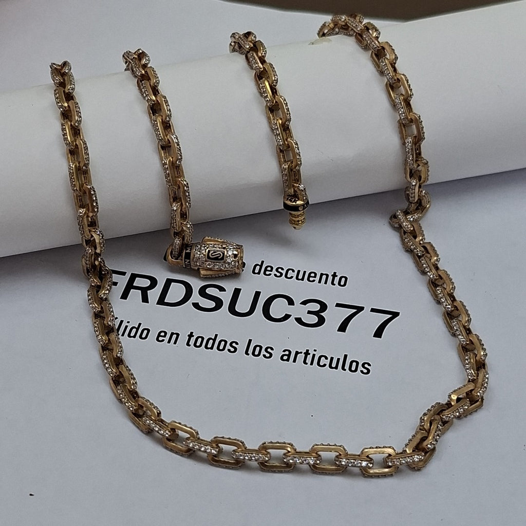 CADENA ORO 14 K 32.5 GRMS (SEMINUEVO)