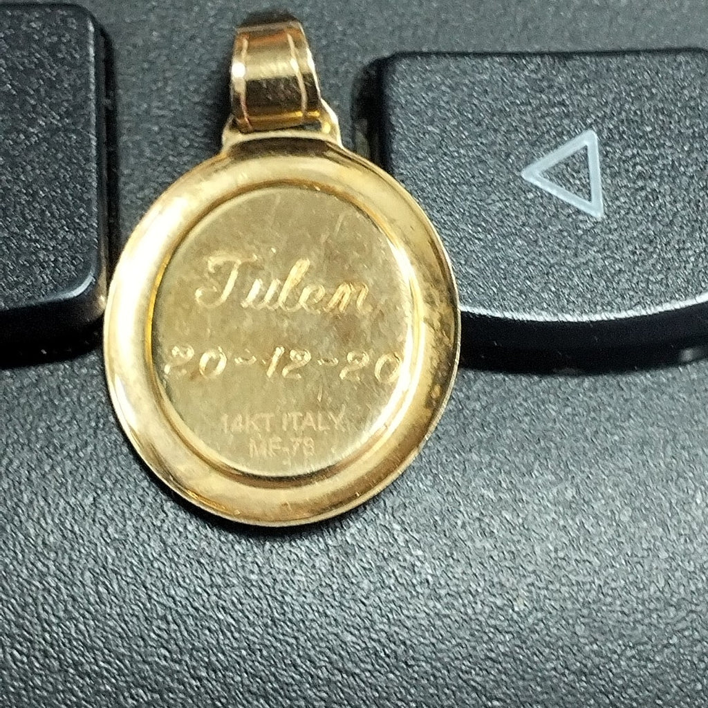 DIJE ORO 14 K 0,80 GRMS (SEMINUEVO)