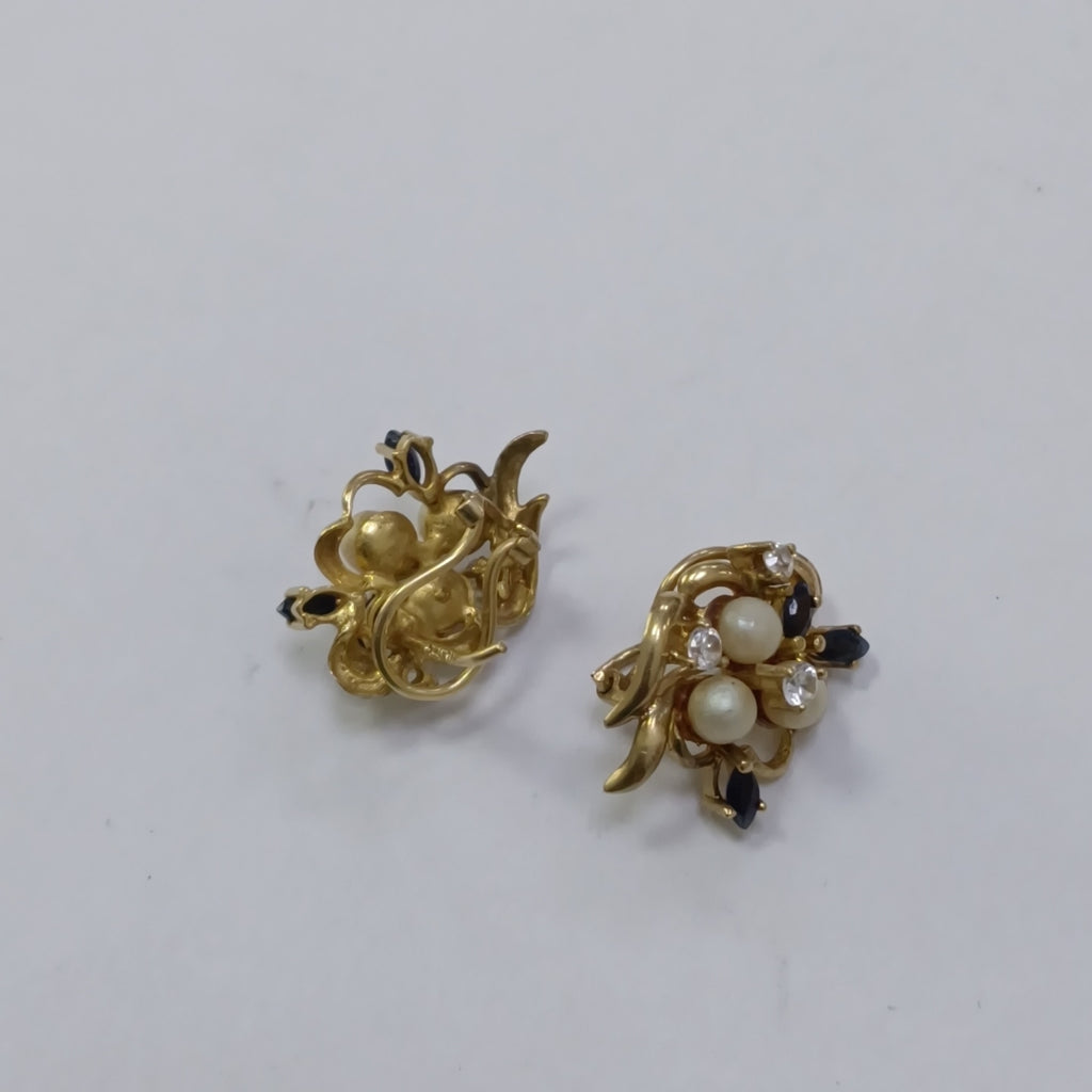 ARETES PAR ORO 14 K 4,70 GRMS (SEMINUEVO)
