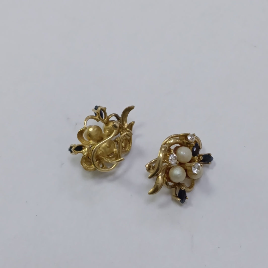 ARETES PAR ORO 14 K 4,70 GRMS (SEMINUEVO)