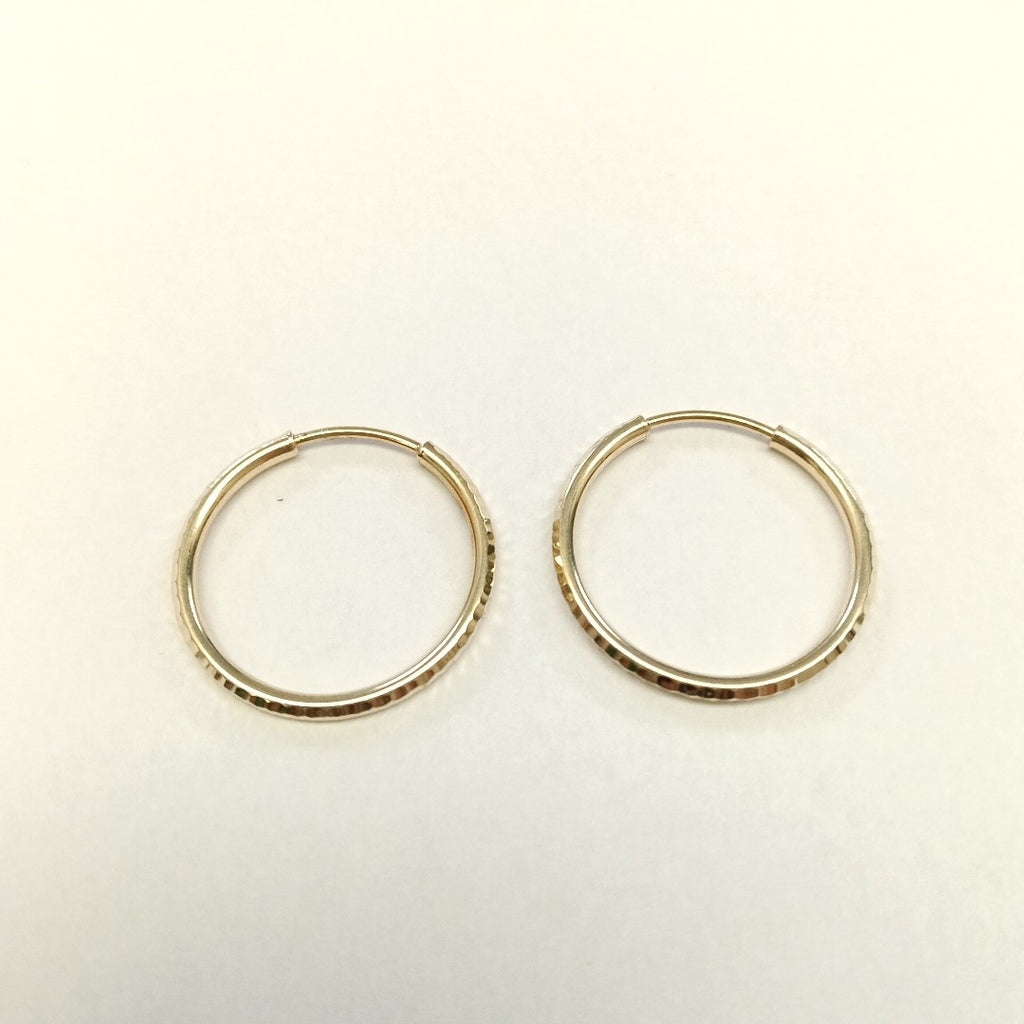 ARRACADAS PAR ORO 14 K 1.6 GRMS (SEMINUEVO)