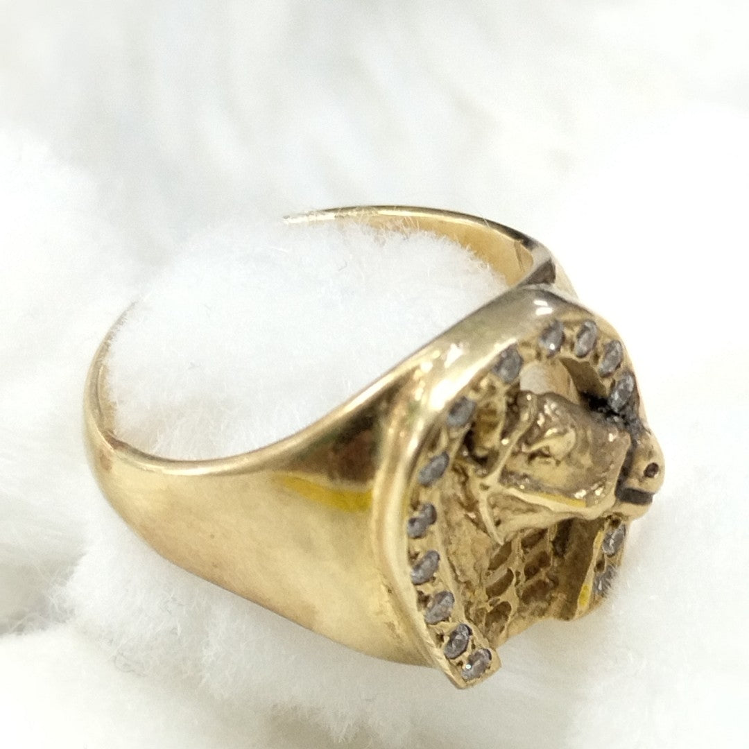 ANILLO ORO 14 K 8.3 GRMS (SEMINUEVO)