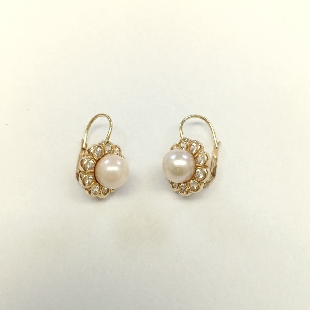 ARETES PAR ORO 14 K 6,20 GRMS (SEMINUEVO)