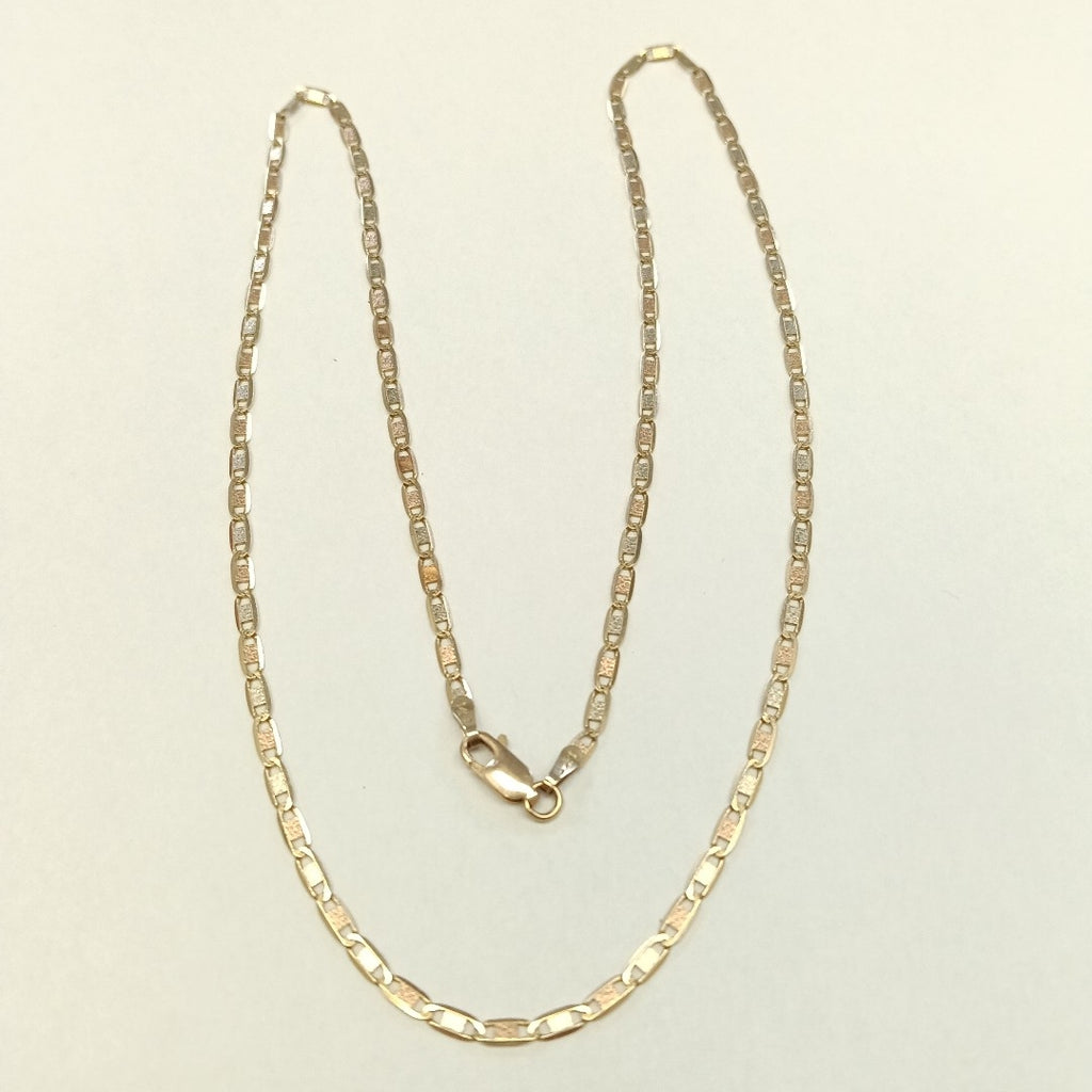 CADENA ORO,ORO COMBINADO 14 K 3,60 GRMS (SEMINUEVO)