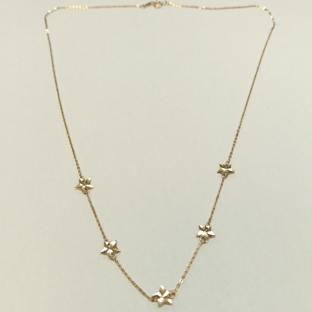 GARGANTILLA ORO 14 K 1,30 GRMS (SEMINUEVO)