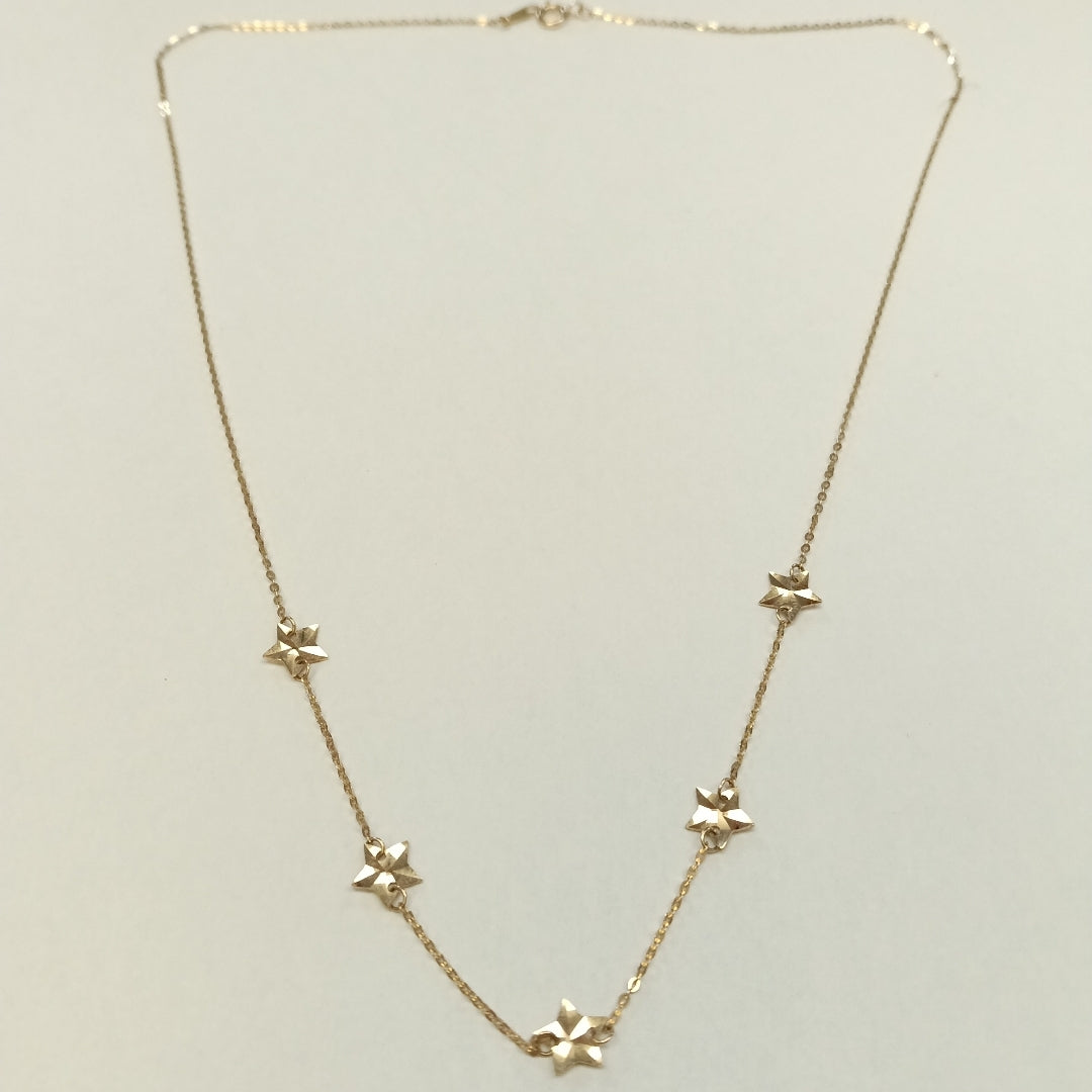 GARGANTILLA ORO 14 K 1,30 GRMS (SEMINUEVO)