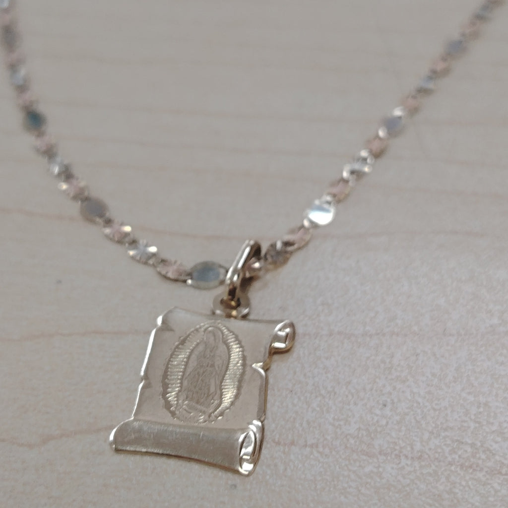CADENA, DIJE ORO 14 K 3.9 GRMS (SEMINUEVO)