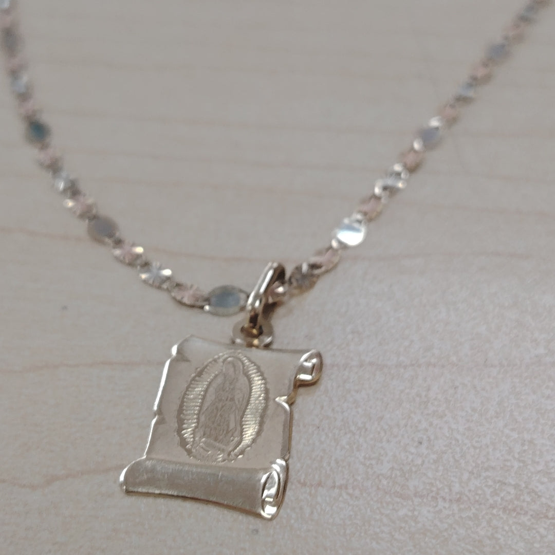 CADENA, DIJE ORO 14 K 3.9 GRMS (SEMINUEVO)