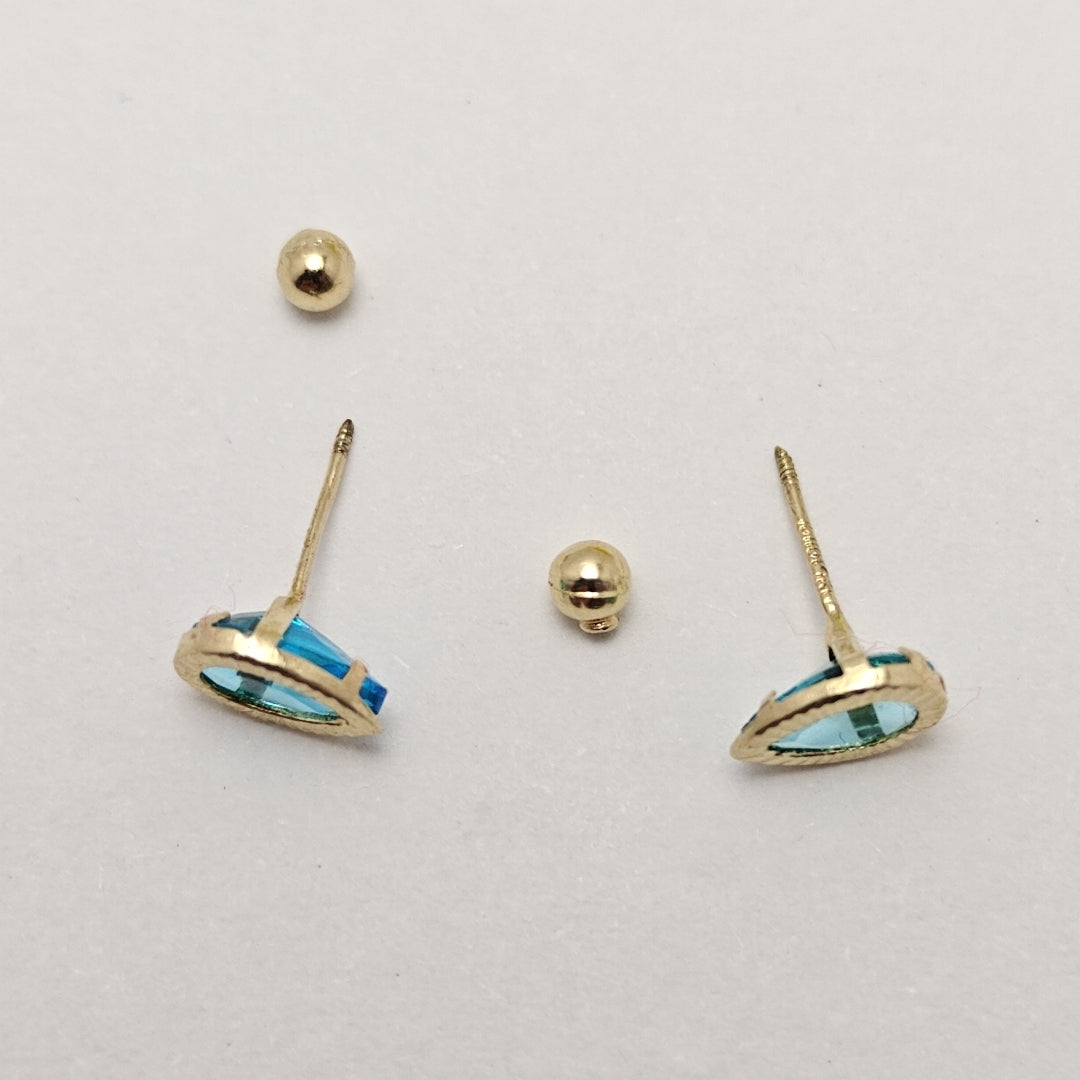 BROQUELES PAR ORO 14 K 0.3 GRMS (SEMINUEVO)