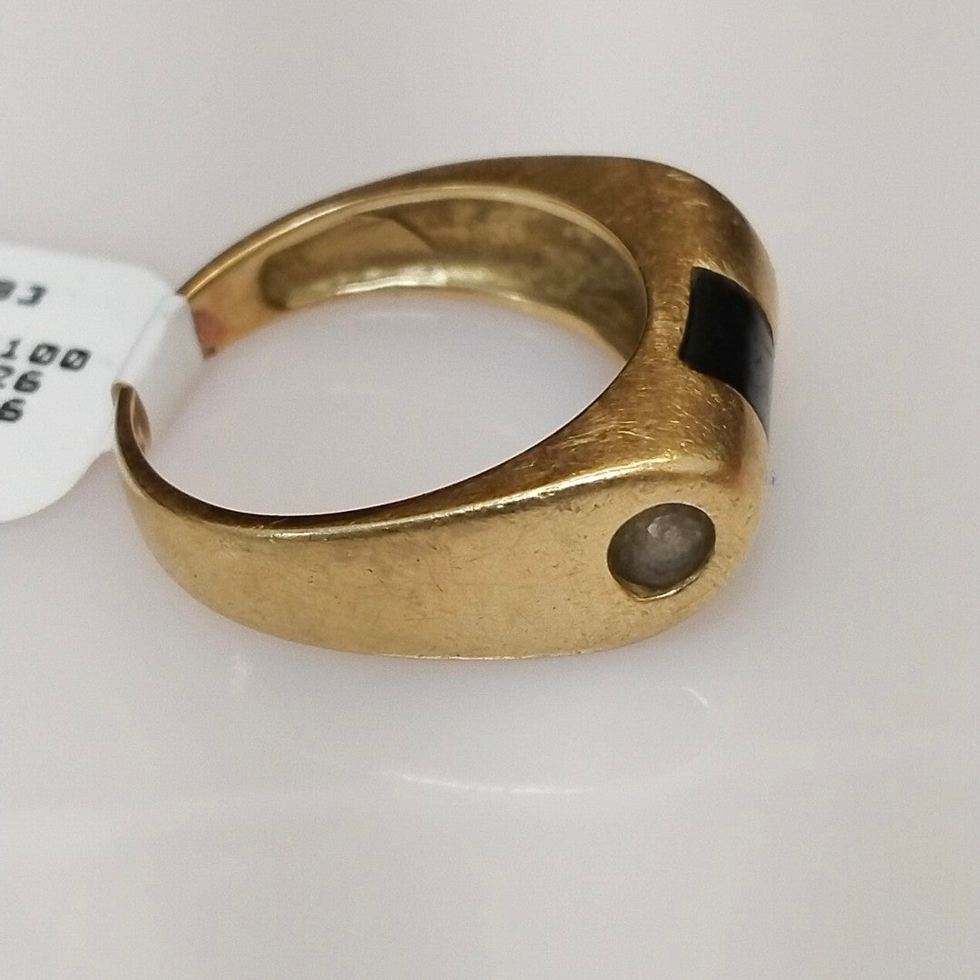 ANILLO ORO 10 K 6,30 GRMS (SEMINUEVO)