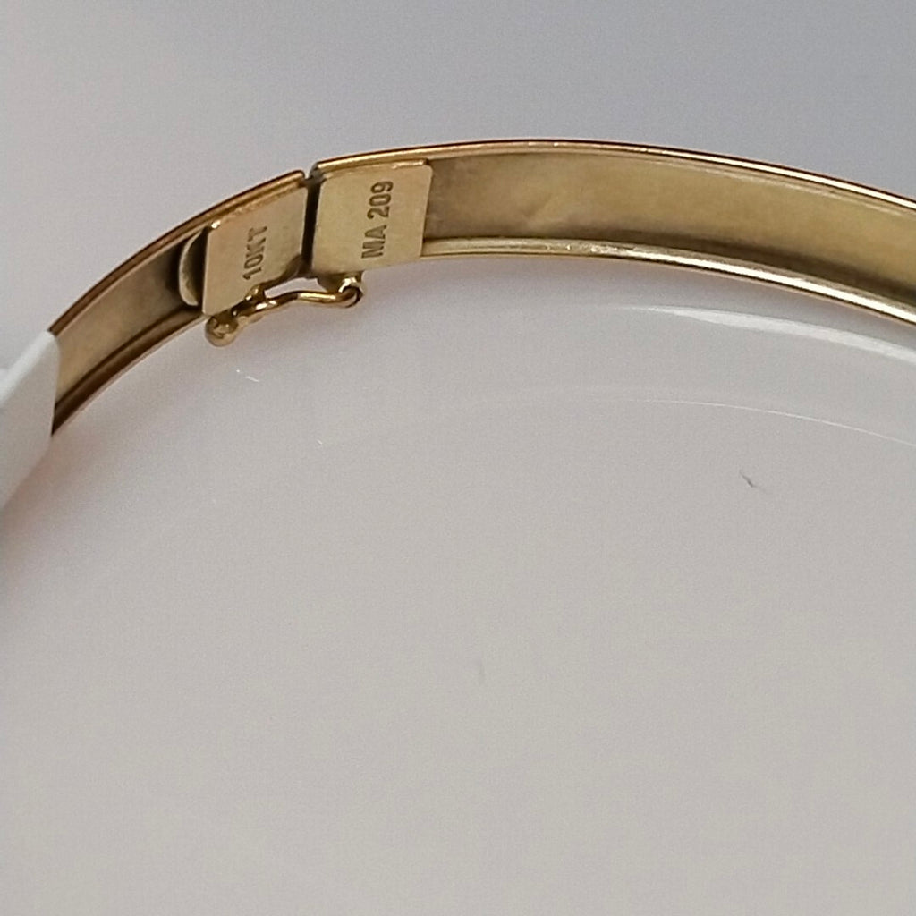 PULSERA RIGIDA ORO 10 K 3.9 GRMS (SEMINUEVO)