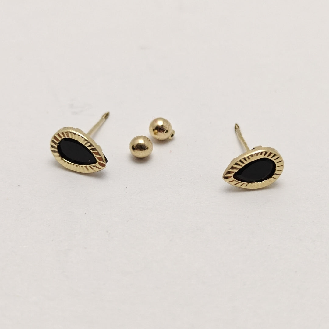 BROQUELES PAR ORO 14 K 0.3 GRMS (SEMINUEVO)