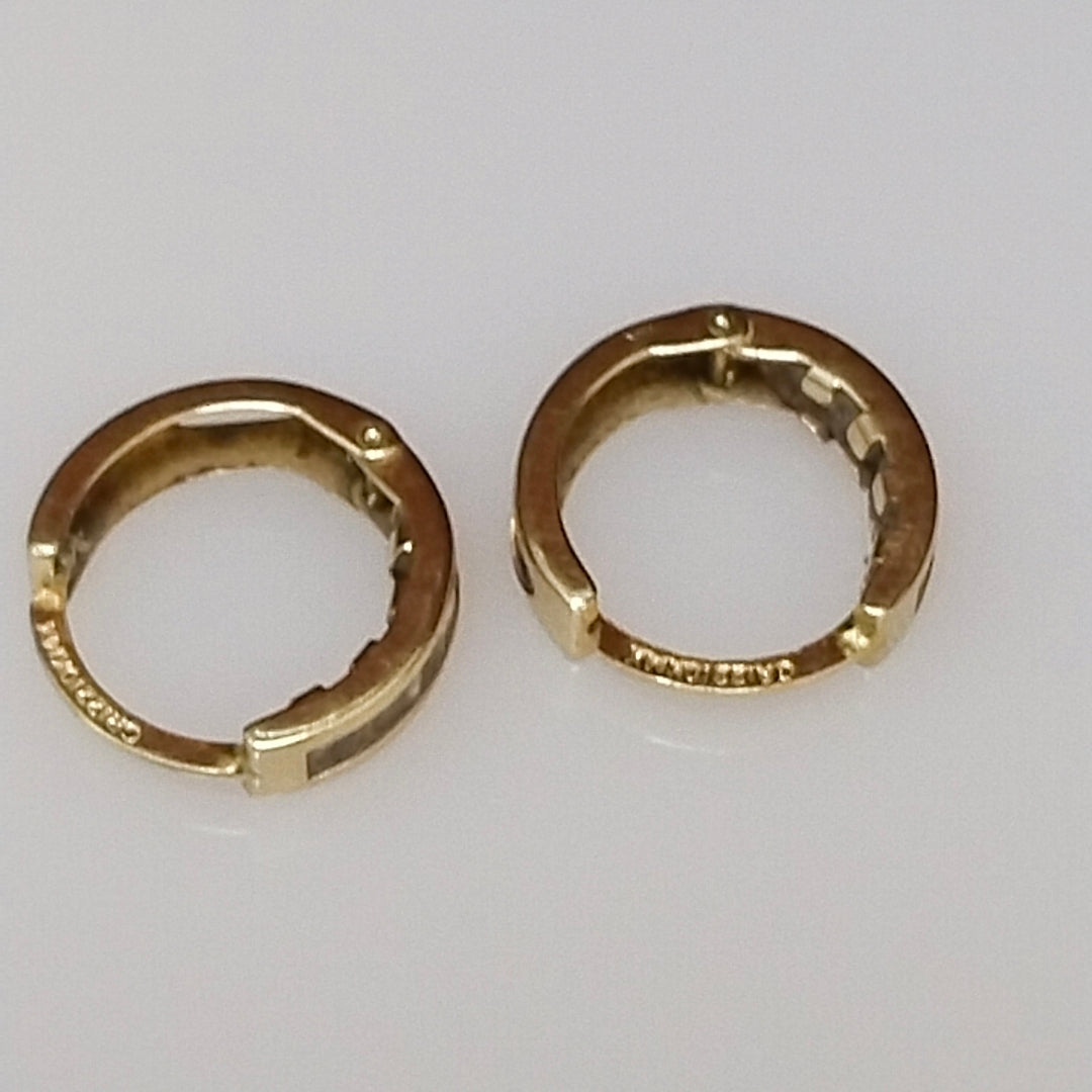 ARRACADAS PAR ORO 10 K 1,40 GRMS (SEMINUEVO)
