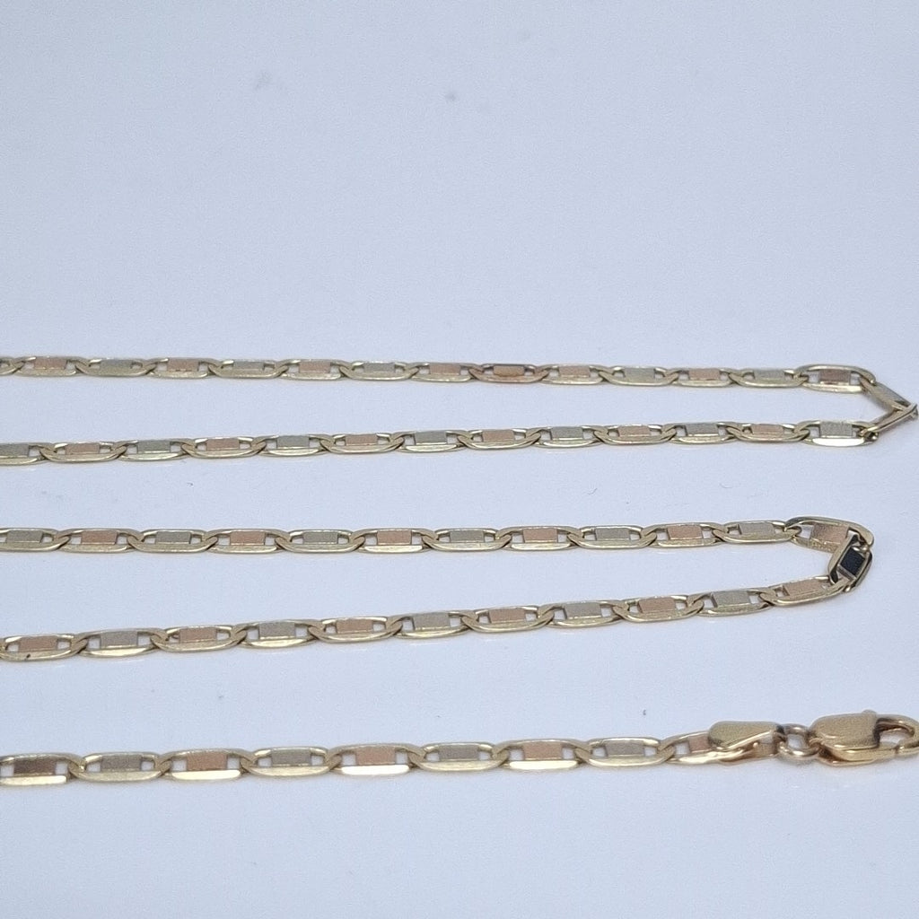 CADENA ORO COMBINADO 14 K 11.3 GRMS (SEMINUEVO)