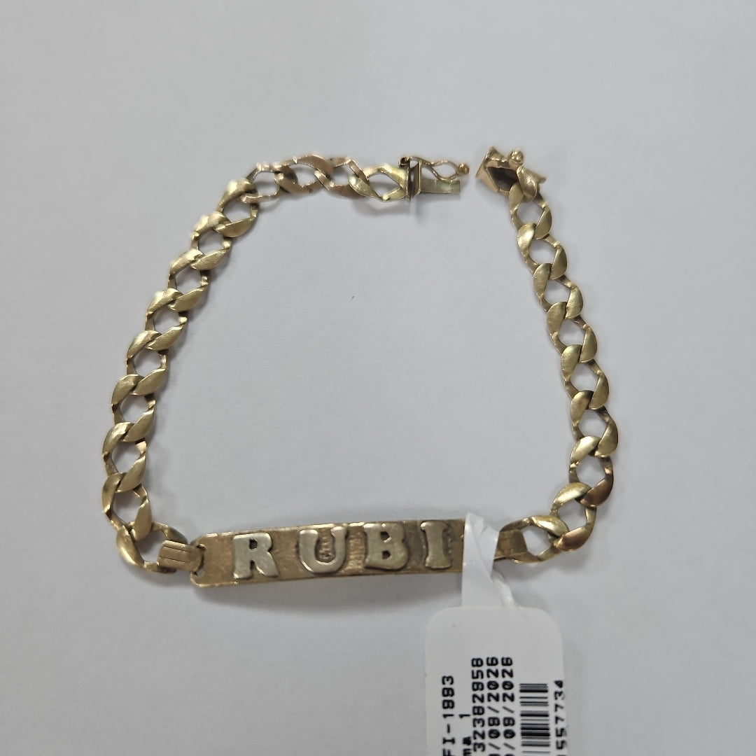 ESCLAVA ORO 10 K 5.9 GRMS (SEMINUEVO)