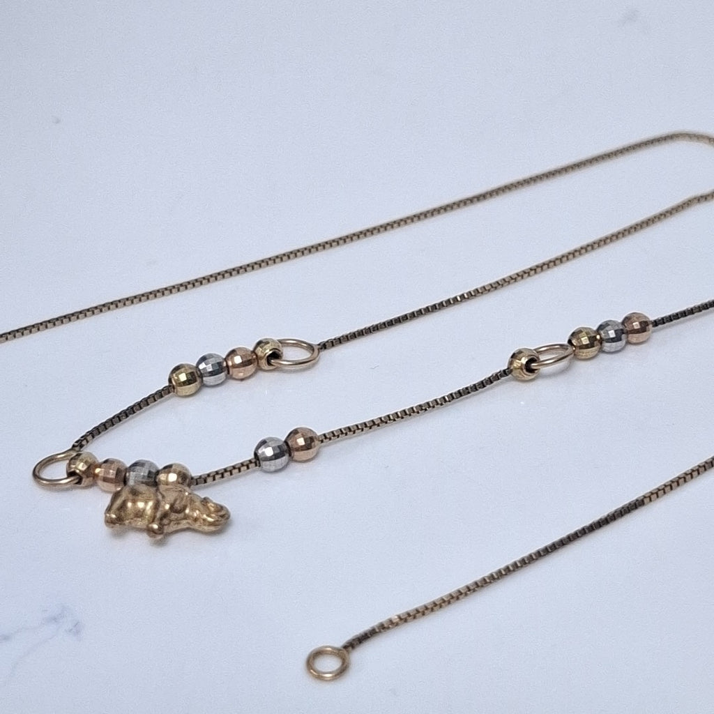 CADENA ORO 14 K 3,10 GRMS (SEMINUEVO)
