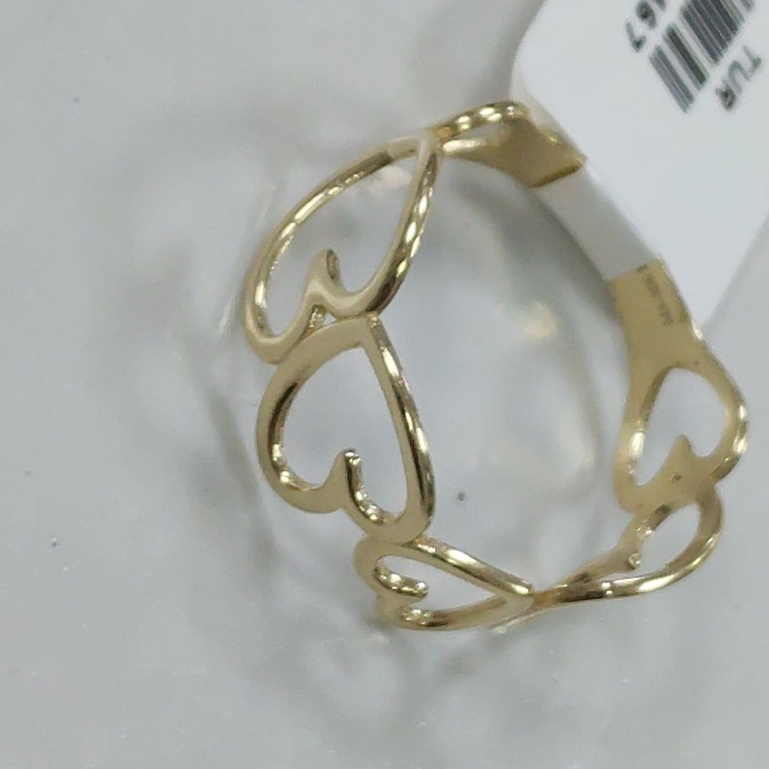 ANILLOS DAMA ORO 14K 1.6 (NUEVO)