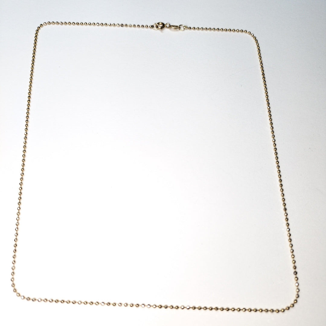 CADENA ORO 14 K 3.2 GRMS (SEMINUEVO)
