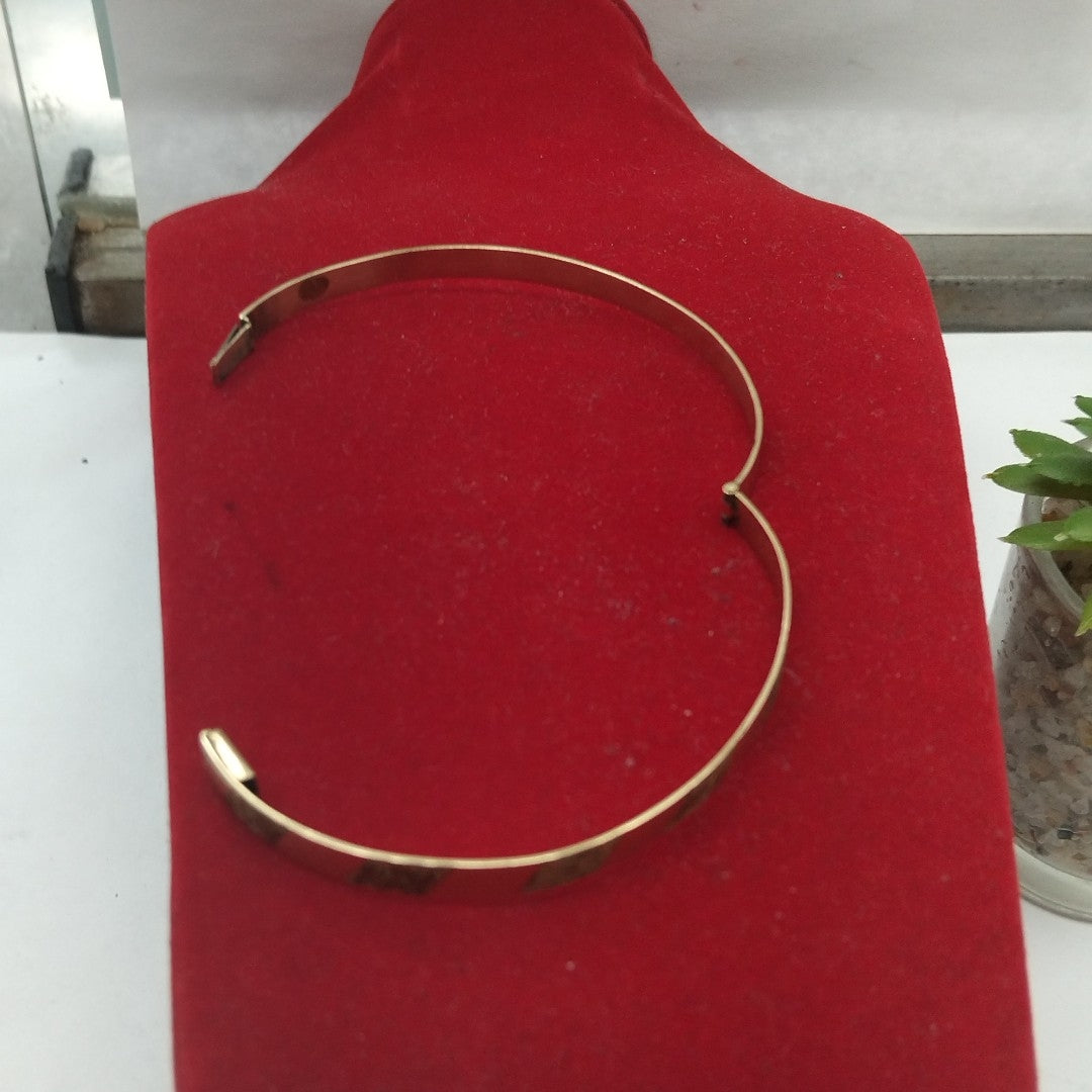 PULSERA RIGIDA ORO 8 K 9.4 GRMS (SEMINUEVO)