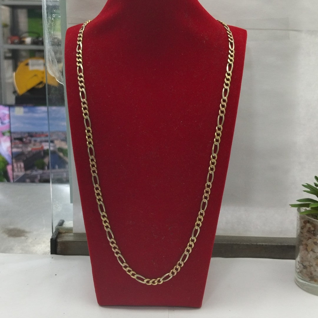 CADENA ORO, ORO COMBINADO 14 K 9.1 GRMS (SEMINUEVO)