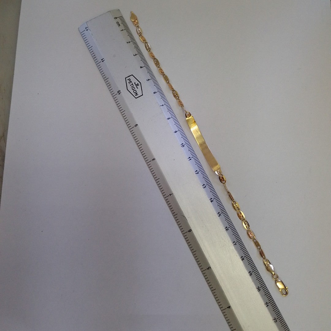 ESCLAVA ORO,RODIADO 14 K 5,10 GRMS (SEMINUEVO)