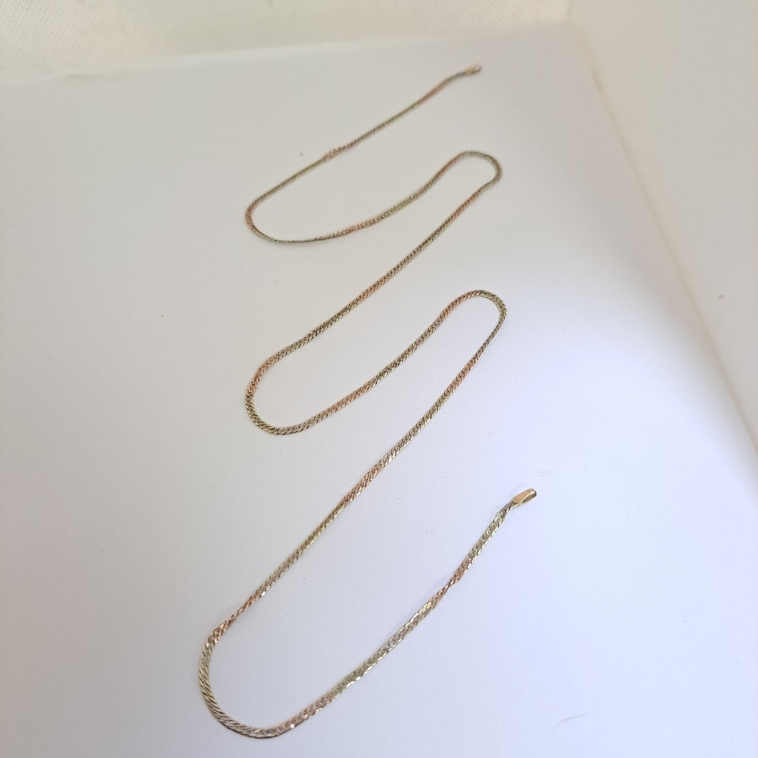 CADENA ORO 14 K 3.7 GRMS (SEMINUEVO)