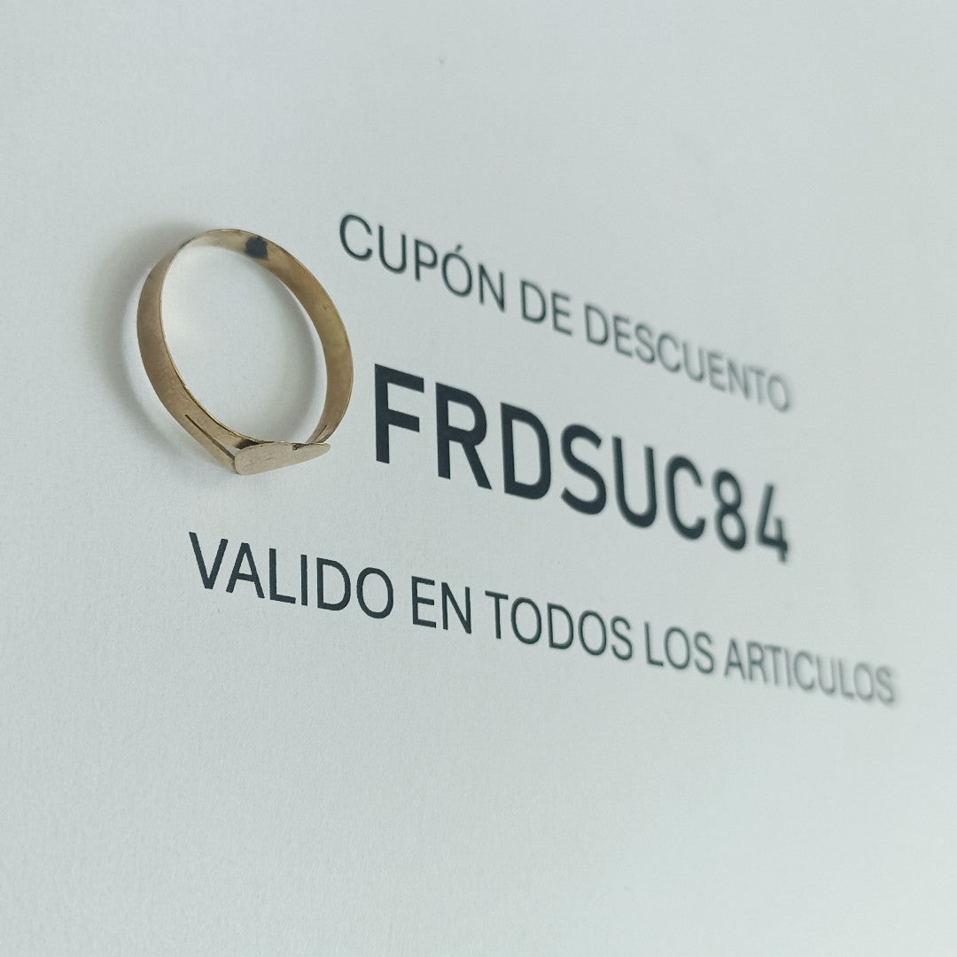 ANILLITO ORO 10 K 1,00 GRMS (SEMINUEVO)