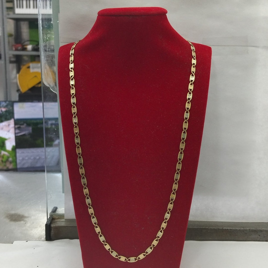 CADENA ORO, ORO COMBINADO 14 K 13.2 GRMS (SEMINUEVO)