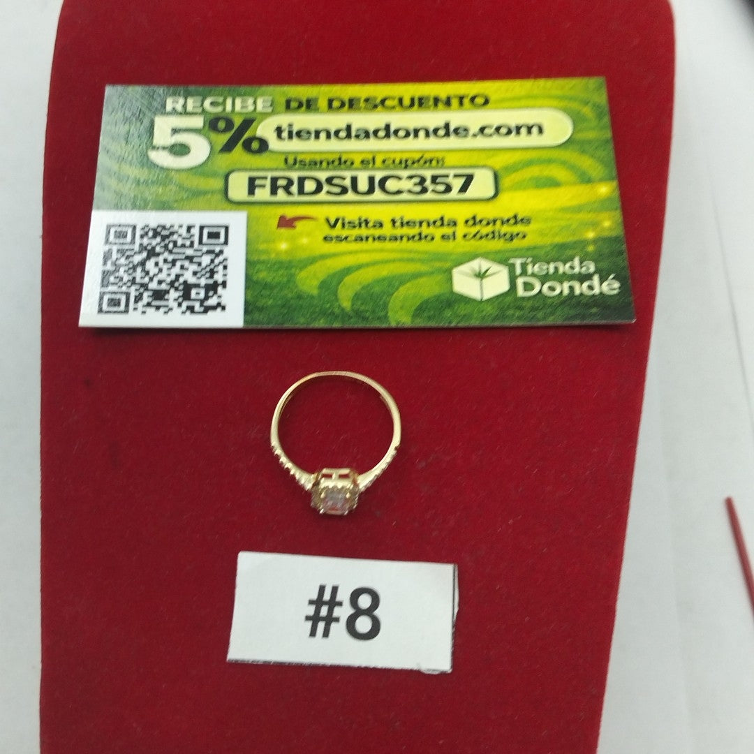 ANILLITO ORO 14 K 1.7 GRMS (SEMINUEVO)