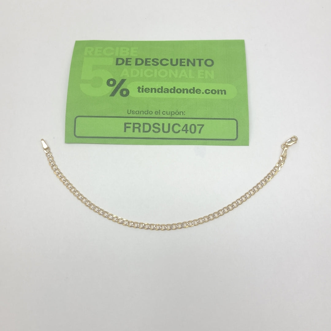 PULSERA ORO 14 K 3.1 GRMS (SEMINUEVO)
