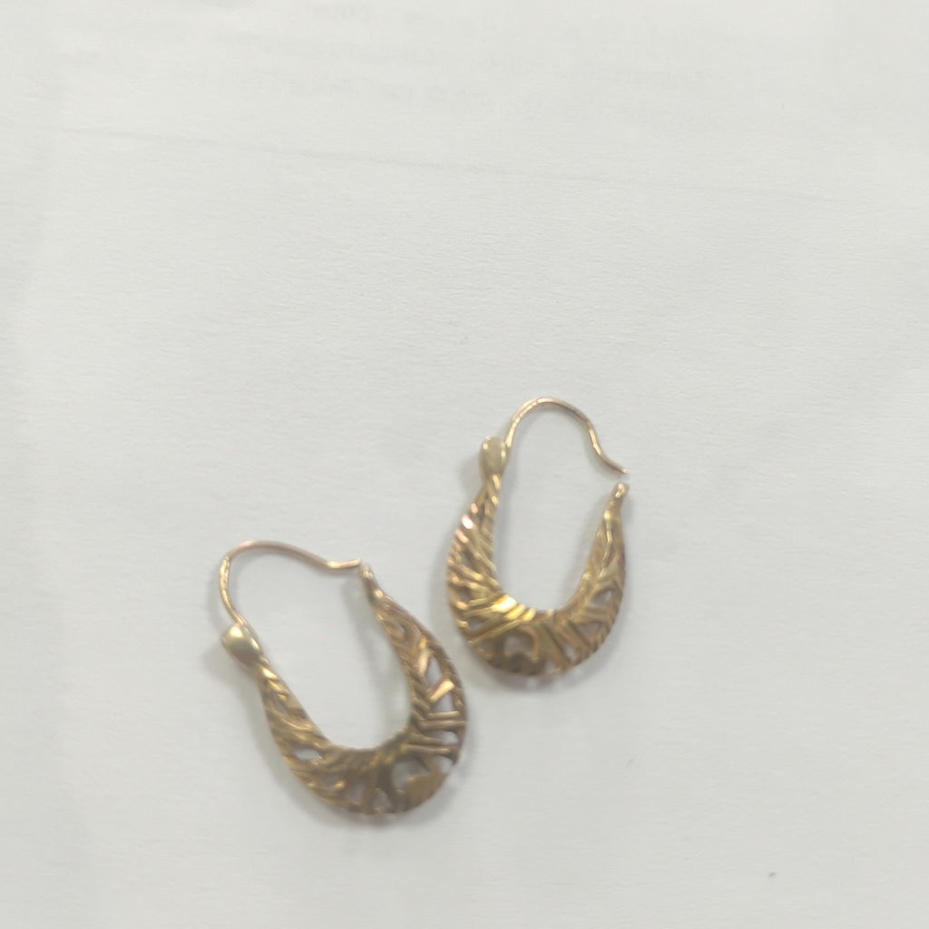 ARETES PAR ORO 10 K 1.4 GRMS (SEMINUEVO)