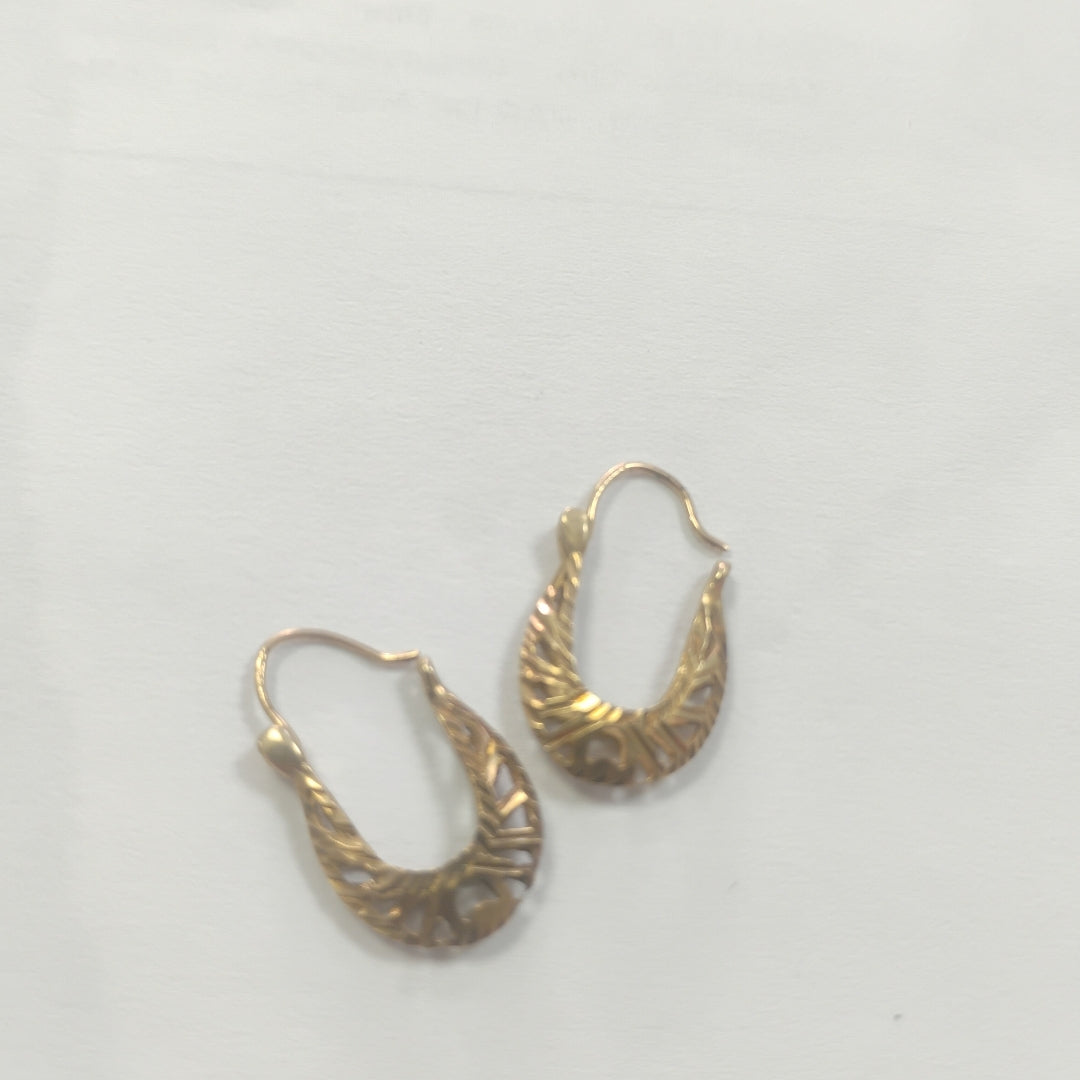 ARETES PAR ORO 10 K 1.4 GRMS (SEMINUEVO)