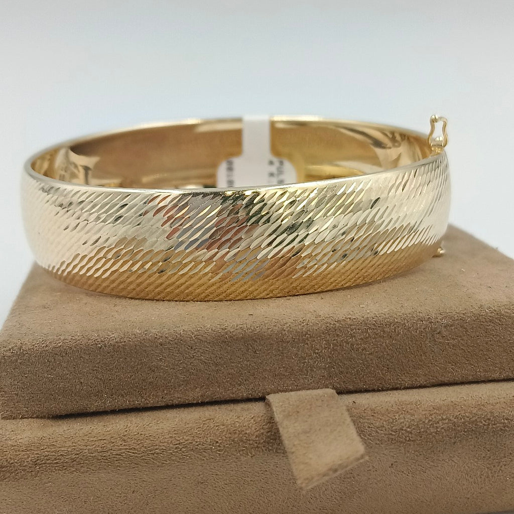 PULSERA RIGIDA ORO 14 K 10,90 GRMS (SEMINUEVO)