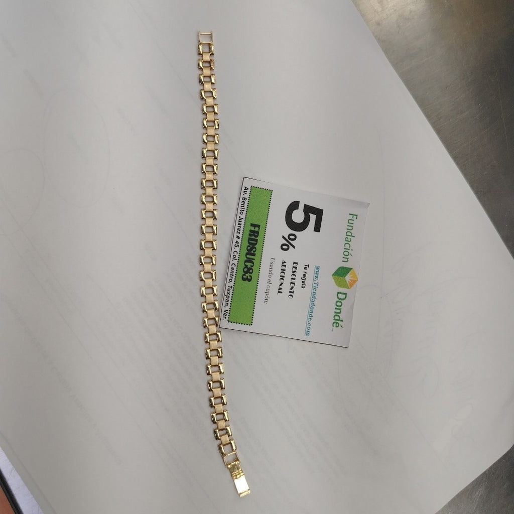 PULSERA ORO 14 K 7.6 GRMS (SEMINUEVO)