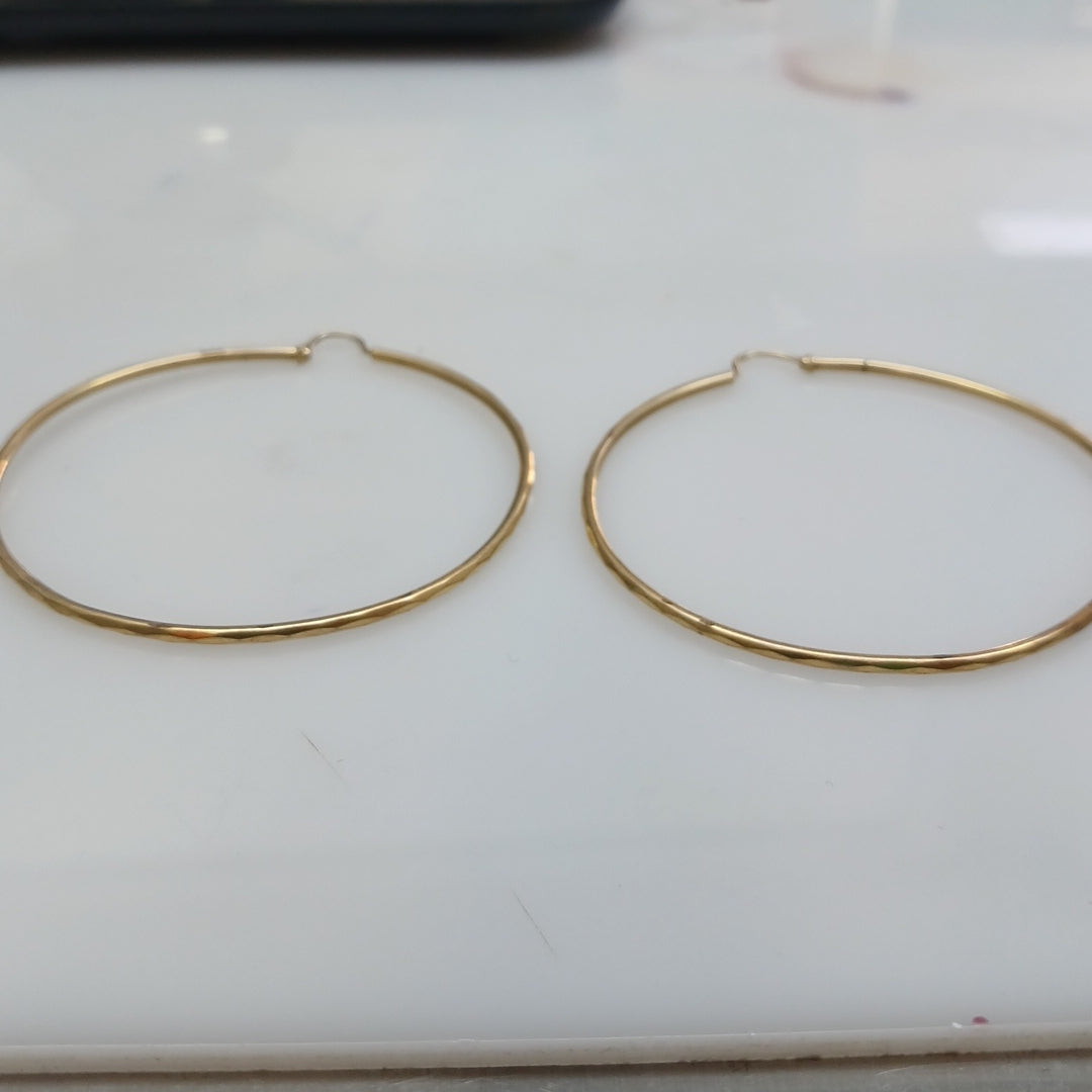 ARRACADAS PAR ORO 10 K 3.5 GRMS (SEMINUEVO)