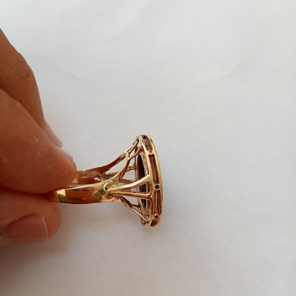 ANILLO ORO 14 K 7,90 GRMS (SEMINUEVO)