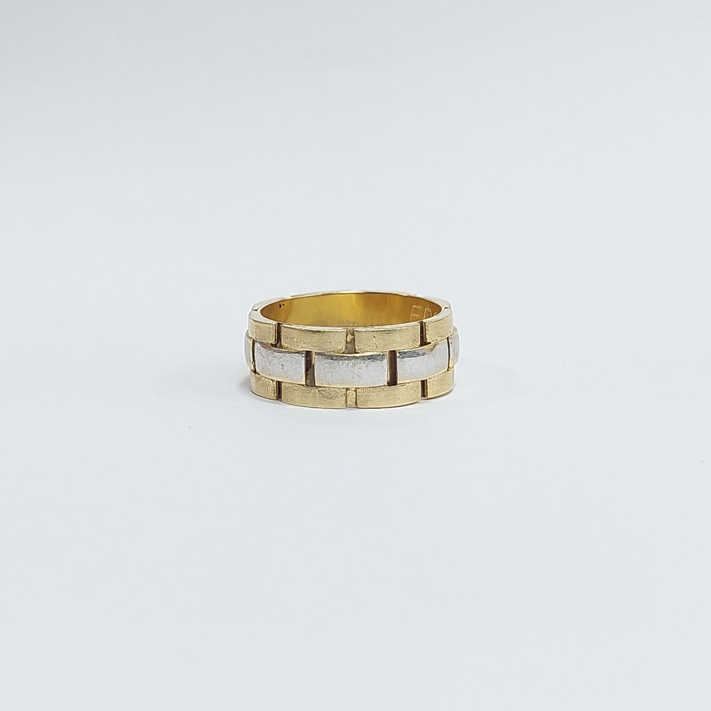 ARGOLLA ORO, RODIADO 14 K 4.7 GRMS (SEMINUEVO)