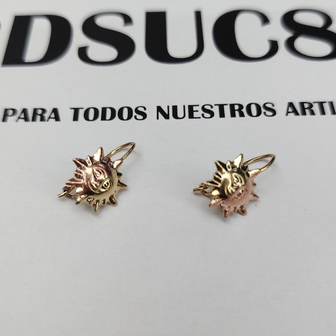 ARETES PAR ORO 10 K 1,00 GRMS (SEMINUEVO)