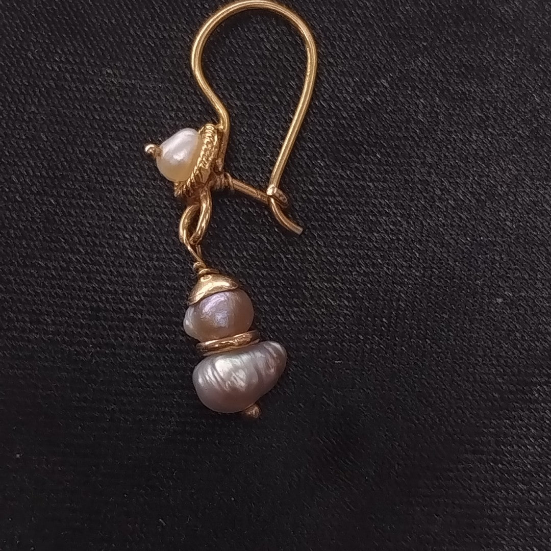 ARETES PAR ORO 8 K 1,90 GRMS (SEMINUEVO)