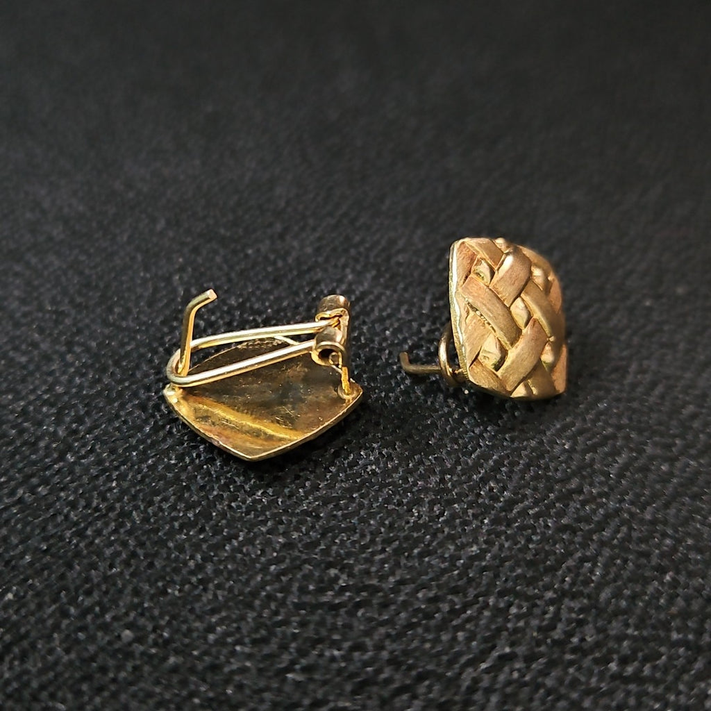 ARETES PAR ORO 10 K 4,10 GRMS (SEMINUEVO)
