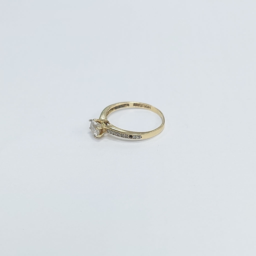 SOLITARIO ORO 14 K 1.4 GRMS (SEMINUEVO)