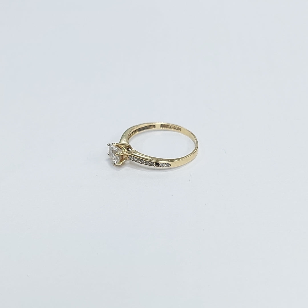 SOLITARIO ORO 14 K 1.4 GRMS (SEMINUEVO)
