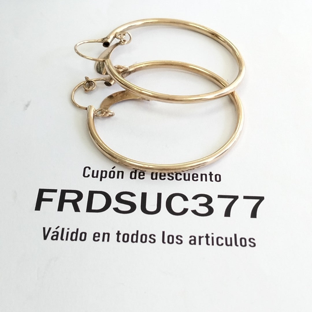 ARRACADAS PAR ORO 8 K 6,60 GRMS (SEMINUEVO)