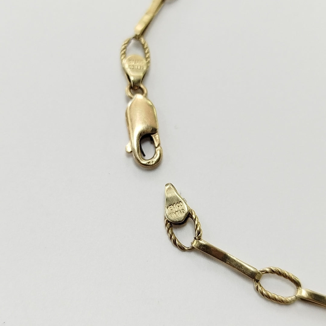 PULSERA ORO 14 K 4.4 GRMS (SEMINUEVO)