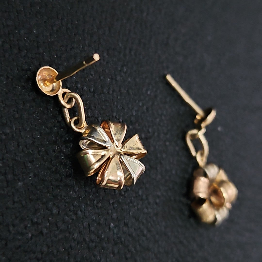 ARETES PAR ORO 10 K 1,60 GRMS (SEMINUEVO)