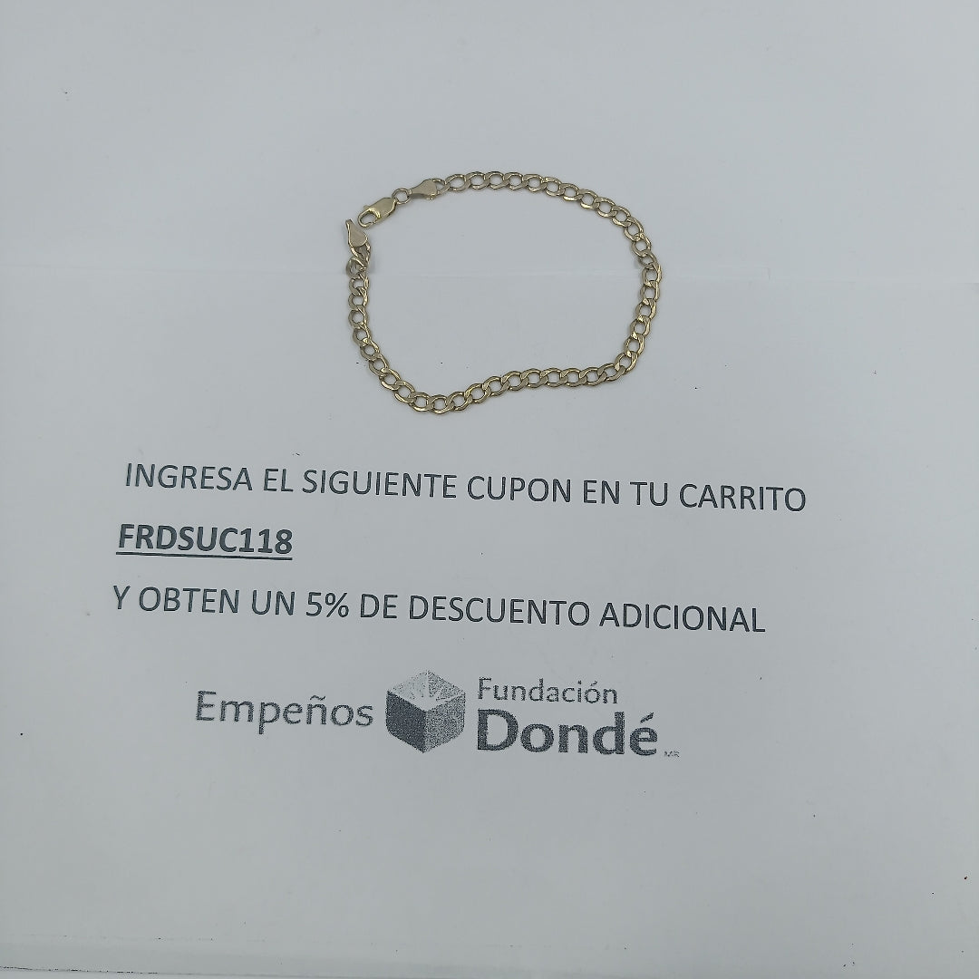 PULSERA ORO 10 K 2.5 GRMS (SEMINUEVO)
